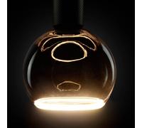 Segula Bombilla globo LED Flotante, E27 negro G150 4 W 922 atenuable EC:EPREL:1964262