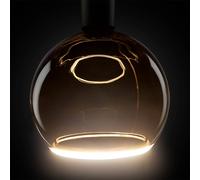 Segula Bombilla globo LED Flotante, E27 negro G200 4 W 922 atenuable EC:EPREL:1964289