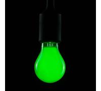 SEGULA Bombilla LED, verde, E27, 2 W, atenuable