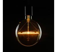 SEGULA E27 5W LED bombilla globo Ø15cm oro vintage 1.900K