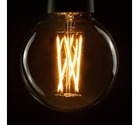 SEGULA globo LED E27 5W G95 2.200K dim clara EC:EPREL:842378