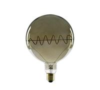 SEGULA Lámpara de filamento LED Globe 150 mm gris ahumado regulable E27