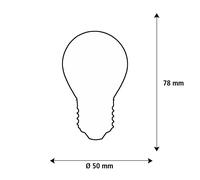 SEGULA LED Elegant Line E27 3W Bola de golf 2700 K Filamento atenuable EC:EPREL:2248628