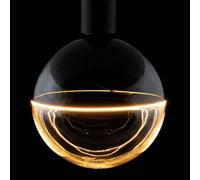 Segula LED-Globe Illusion E27 G190 claro/negro 6W 1900K atenuable