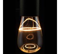 SEGULA LED Illusion rústica E27 4W dim humo/claro EC:EPREL:1616452