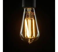 SEGULA LED rústica Long Style E27 6,5W claro EC:EPREL:970094