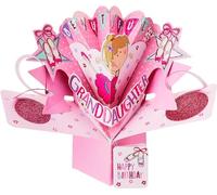 Segunda naturaleza Pop Ups "bailarina" nieta Tarjeta de cumpleaños