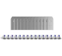 Segway Navimow Cuchillas de Repuesto para Robots cortacésped | (12 unidades) Compatible i2 AWD, i2 LiDAR, i2 LiDAR Pro, i1, H1, H2, X3, X4, Terranox