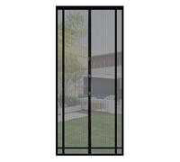Sekey 90x210cm(5cm) Cortina Mosquitera Magnética para la Protección Contra Insectos, el Mosquitera Magnético Ideal para Puerta de Balcón, Puerta de Terraza (se Puede Cortar en Altura y Ancho), Negro