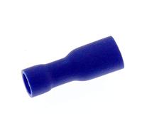 SeKi 14153 - Juego de 25 casquillos de enchufe, 1,5-2,5 mm2, 0,8 x 4,8 mm, color azul