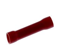 SeKi 14166 - Conectores de impacto, Terminales Electricos Redondos (0,5-1,5 mm², aislados, 25 unidades), color rojo