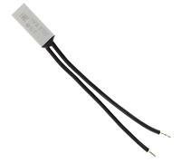 SeKi Interruptor de temperatura 65°, 250 V, 5 A, NC = normalmente cerrado / "abridor", limitador de temperatura, interruptor térmico, regulador de temperatura