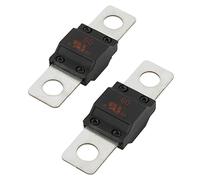 SeKi Midi - Fusible de seguridad de alta corriente (2 unidades, 60 A, hasta 32 V, CC), color negro