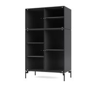 Montana Vitrina Ripple III 69.6x117.6x38 cm Anthracite-ben black