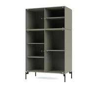 Montana Vitrina Ripple III 69.6x117.6x38 cm Fennel-ben black