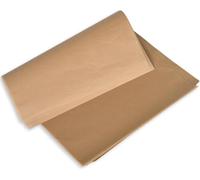 Selecto Bake 100 hojas de papel de pergamino para hornear de 30 x 40 cm, sin blanquear, precortadas, papel de hornear fuerte para freidora de aire, moldes para hornear galletas, horno