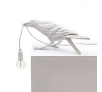 SELETTI Bird Lamp Lámpara decorativa LED, jugando, blanca