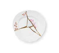 Seletti Kintsugi Piatto frutta in porcellana e Oro 24k Mod. 1