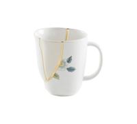 SELETTI Kintsugi - Taza de porcelana y oro de 24 quilates Mod. 1