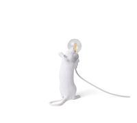 SELETTI Ratón Bombilla LED lámpara decorativa USB vertical blanco