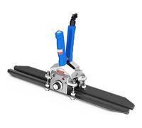 Sellador térmico para bolsas de Mylar, sellador de crimpado de mano de 550 W con control de temperatura de 0 a 300 °C, ancho de sellado de 10 mm para papel de aluminio, celofán, papel kraft, bolsas
