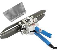 Sellador térmico portátil de mano, control de temperatura ajustable de 0 a 300 ℃, para bolsas de papel de aluminio Mylar y papel kraft, sellador de crimpadora de bolsas