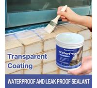 Sellador Transparente Super Invisible de 150g, Revestimiento Nano a Prueba de Fugas, Pegamento de Sellado Cristalino para Evitar Fugas 300g