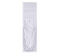 Sello de ventana de CA para aire acondicionado portátil, paño de parada de aire caliente con cremallera para marco para ventanas, barrera impermeable resistente al viento, 62 x 25 cm (25 x 62 ~ 92 cm)
