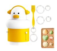 Sello Galletas | Prensa Manual Moldeador Alimentos 6 Moldes Relieve Cambiables | Sello Prensador Para Dumplings - Para Galletas, Pastel De Mano, Empanadas, Raviolis, Gyozas, Pasta, Pastelería,