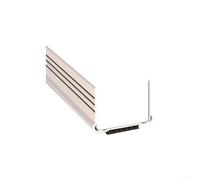 Sello inferior de puerta, tira de PVC burlete para puerta de insonorización, sello de reducción de ruido y tapón para puertas, bloqueador de corrientes de aire debajo de la puerta (blanco)