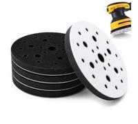 Sello Interfaz 150 mm 70 agujeros, lote de 4 espuma flexible autoagripeante | Compatible con Mirka y bandeja de lijado, ideal para discos abrasivos, lijadora excéntrica