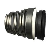 Sello mecánico de eje de resorte simple, Sello de eje compatible con motor de bomba de piscina, serie 155 CE-CA-NBR o SiC-SiC-FKM Sello de eje mecánico de bomba de agua con resorte de bobina simple(Da