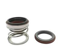 Sello mecánico de eje FKM SiC serie 108 apto for 12/14/15/16/17/18/19/20/22/25/28/30/35/40 mm con resorte de bobina simple for bomba de agua(25mm)