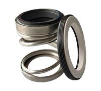 Sello mecánico del eje, Sello mecánico serie 108 compatible con eje de 8-100 mm, resorte único, WC-WC, varios tamaños(Wc-wc-fkm,50mm)