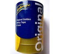 Sellotape Original Golden Tape 1443266 - Rollo de cinta adhesiva (24 mm x 50 m, 6 unidades)