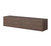 Selsey Bisira - Mueble TV Colgante, Nogal, 140 cm