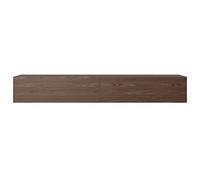Selsey Mueble De TV Mesa De TV 200 cm Suspendido para Salón Dormitorio Color De Nogal Bisira