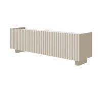 Selsey Mueble TV Fiorra - Elegante y Funcional - Mueble para Televisión con Compartimentos Cerrados y Pasaje para Cables - MDF y Paneles Laminados - Muebles para Audio/Vídeo para Salón - Ancho 144 cm