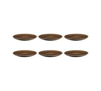 Seltmann Weiden 6 Platos de café Terra Ø16.1 cm Earth Brown