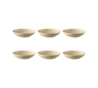 Seltmann Weiden 6 Platos hondos Terra Ø21.2 cm Sand Beige