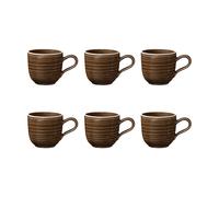 Seltmann Weiden 6 Tazas espresso Terra 9 arth Brown