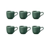 Seltmann Weiden 6 Tazas espresso Terra 9 cl Moss Green