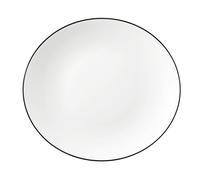 Seltmann Weiden Modern Life Black Line Plato Oval 30,2x27,7x3,4 Cm