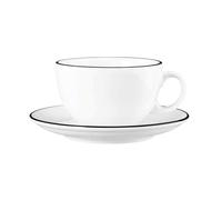 Seltmann Weiden Modern Life Black Line Taza De Café Con Leche 0,37 L Con