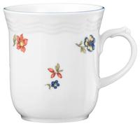Seltmann Weiden Taza con asa 0,29 L Nostalgie Florecitas, Porcelana, Multicolor, 10.8 x 8.2 x 8.9 cm