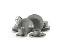 Seltmann Weiden Vajilla Beat 30 piezas Gris perla