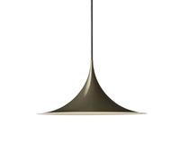 GUBI Lámpara de techo Semi Ø 30cm Dark cocoa glossy