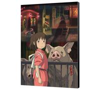 Semic Studios Panel de Madera Spirited Away El Viaje de Chihiro Studio Ghibli 35x50