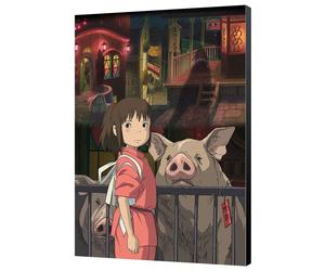 Semic Studios Panel de Madera Spirited Away El Viaje de Chihiro Studio Ghibli 35x50