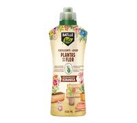 Semillas Batlle Bio Fertilizante para plantas con flor, para plantas de interior y terraza, Líquido, Orgánico y natural, 1250 ml